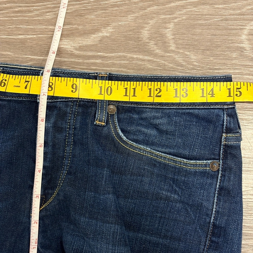 Levis Made & Crafted Pins Skinny Jeans Womens 29x32 Dark Wash Blue Made in Italy - Picture 12 of 13